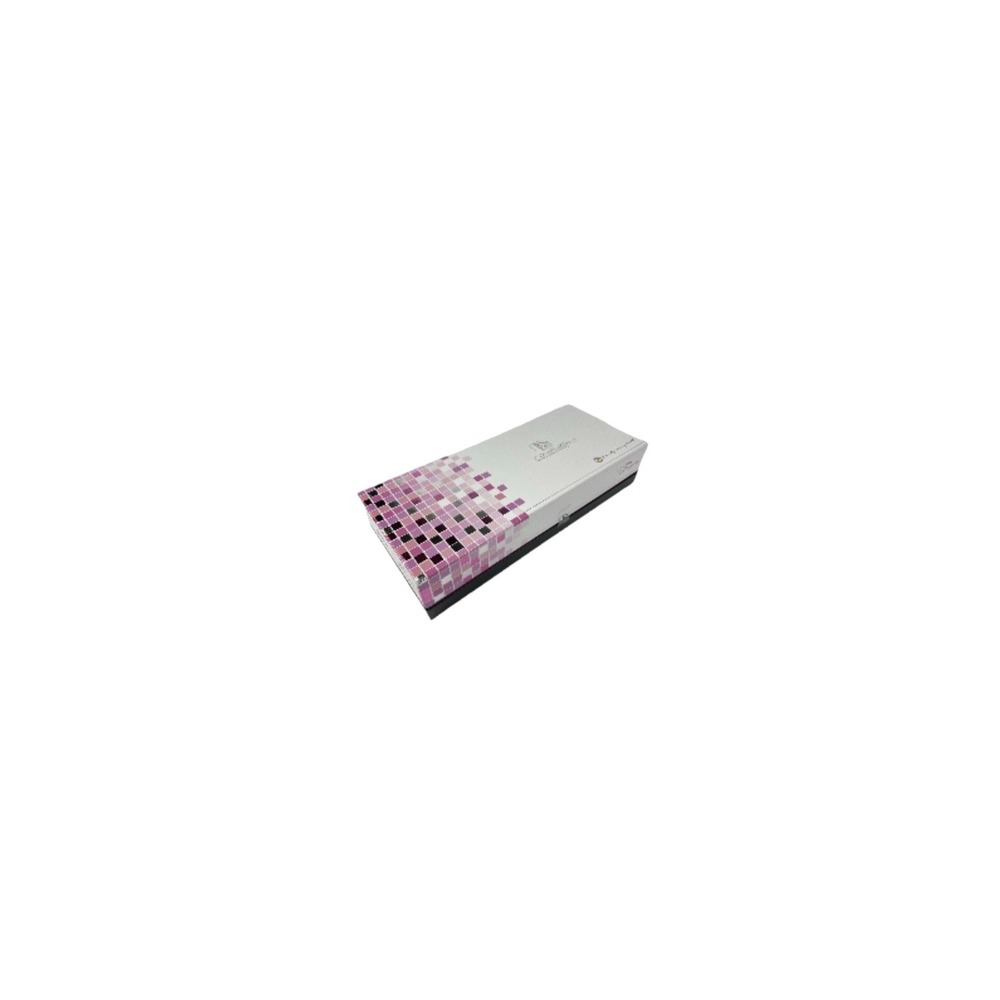 Royale Professional Pink Stripes Ceramic Flat Iron Hair Straightener